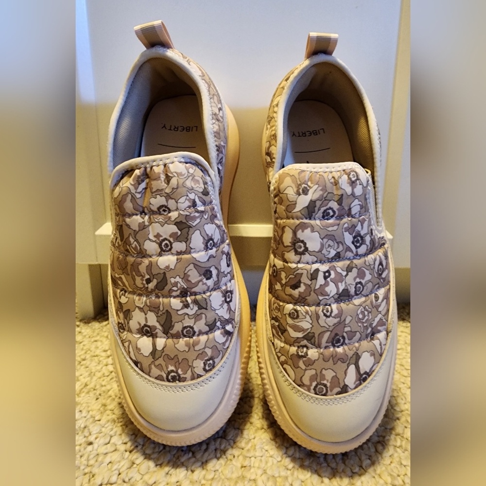 Liberty/Puma Women's Floral Slip-On Shoes - Beige